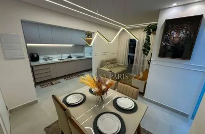 Apartamento com 2 dormitórios à venda, 65 m² por r$ 600.000,00 - canto do forte - praia grande/sp