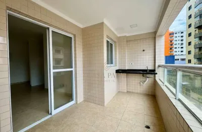 Apartamento com 2 dormitórios à venda, 61 m² por r$ 449.000 - aviação - praia grande/sp