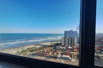 Apartamento vista mar com 1 dormitório à venda, 42 m² por r$ 290.000 - maracanã - praia grande/sp