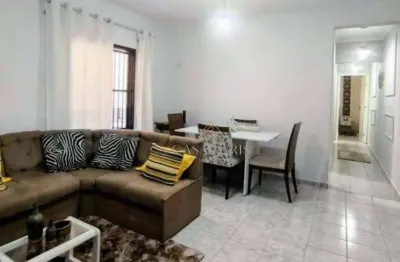 Apartamento com 1 dormitório à venda, 53 m² por r$ 245.000 - vila guilhermina - praia grande/sp