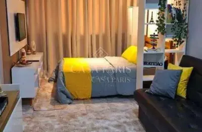 Kitnet com 1 dormitório à venda, 30 m² por r$ 250.000,00 - aviação - praia grande/sp