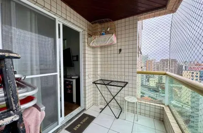 Apartamento com 1 dormitório à venda, 55 m² por r$ 330.000 - tupi - praia grande/sp