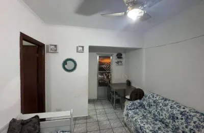 Apartamento com 1 dormitório à venda, 59 m² por r$ 220.000,00 - tupi - praia grande/sp