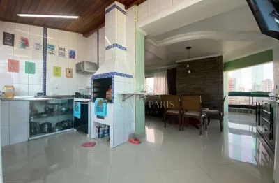 Cobertura com 3 dormitórios à venda, 176 m² por r$ 550.000,00 - ocian - praia grande/sp