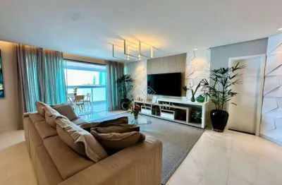 Cobertura vista mar com 4 dormitórios e piscina à venda, 281 m² por r$ 2.500.000 - tupi - praia grande/sp