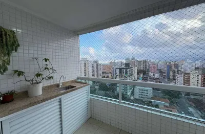 Apartamento com 2 dormitórios à venda, 90 m² por r$ 600.000,00 - tupi - praia grande/sp