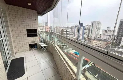 Apartamento com 1 dormitório à venda, 53 m² por r$ 360.000,00 - vila guilhermina - praia grande/sp
