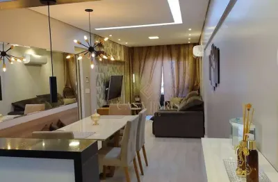 Apartamento com 2 dormitórios à venda, 80 m² por r$ 430.000 - tupi - praia grande/sp