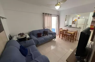 Apartamento com 1 dormitório e 1 vaga à venda, 50 m² por r$ 349.000 - vila guilhermina - praia grande/sp