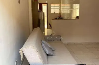 Casa com 1 dormitório à venda, 40 m² por r$ 200.000,00 - maracanã - praia grande/sp