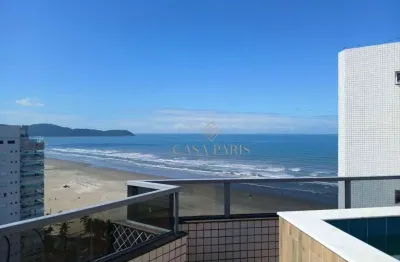 Apartamento alto padrão com piscina privativa e vista para o mar – 232 m² | na aviação - praia grande/sp