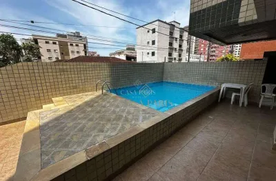 Apartamento com 2 dormitórios sendo 1 suíte à venda, 53 m² por r$ 440.000 - tupi - praia grande/sp