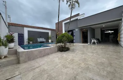 Casa com 3 dormitórios à venda, 140 m² por r$ 1.430.000,00 -  jardim real - praia grande/sp