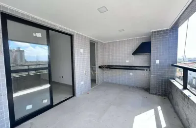 Apartamento com 2 dormitórios à venda, 87 m² por r$ 839.800,00 - canto do forte - praia grande/sp