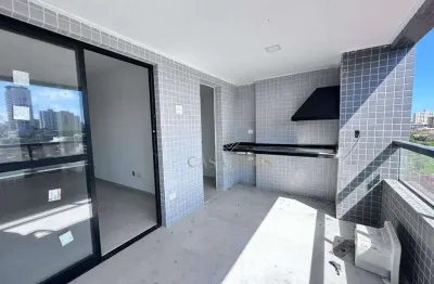 Apartamento com 2 dormitórios à venda, 77 m² por r$ 709.560,00 - canto do forte - praia grande/sp