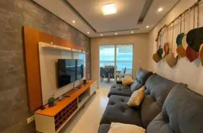 Apartamento com 2 dormitórios à venda, 77 m² por r$ 990.000,00 - maracanã - praia grande/sp