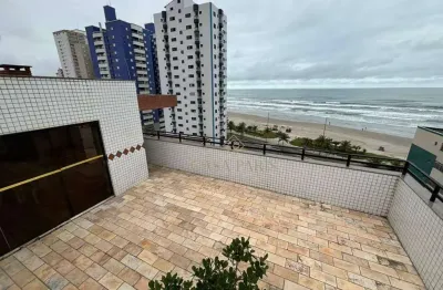 Apartamento mobiliado e vista mar com 1 dormitório à venda, 55 m² por r$ 289.000 - caiçara - praia grande/sp