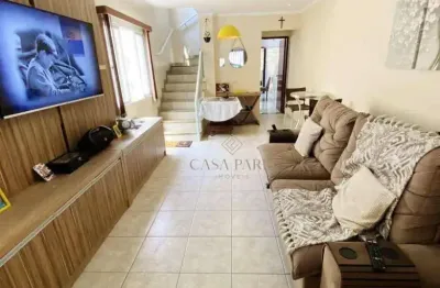 Sobrado com 3 dormitórios à venda, 99 m² por r$ 810.000 - vila guilhermina - praia grande/sp