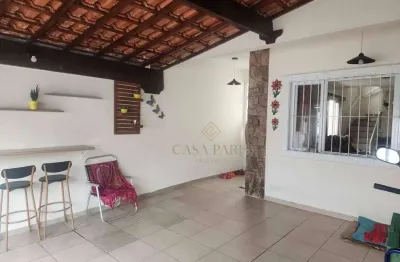 Sobrado com 3 dormitórios à venda, 99 m² por R$ 795.000,00 - Vila Guilhermina - Praia Grande/SP