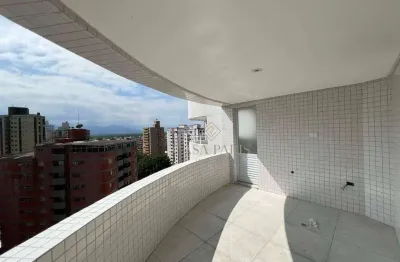 Apartamento com 3 dormitórios sendo 2 suítes à venda, 98 m² por r$ 700.000 - tupi - praia grande/sp
