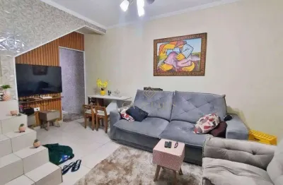 Sobrado à venda, 90 m² por r$ 650.000,00 - tupi - praia grande/sp