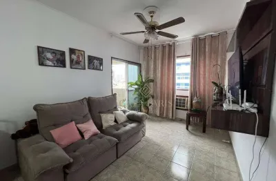 Apartamento mobiliado com 2 dormitórios sendo 1 suíte à venda, 115 m² por r$ 480.000 - canto do forte - praia grande/sp