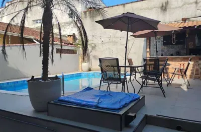 Sobrado com 4 dormitórios à venda, 135 m² por r$ 930.000,00 - vila caiçara - praia grande/sp