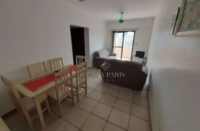 Apartamento mobiliado com 1 dormitório à venda, 58 m² por r$ 299.000 - aviação - praia grande/sp