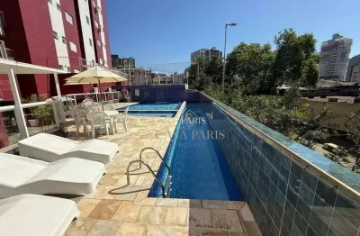 Apartamento com 2 dormitórios à venda, 78 m² por r$ 455.000,00 - canto do forte - praia grande/sp