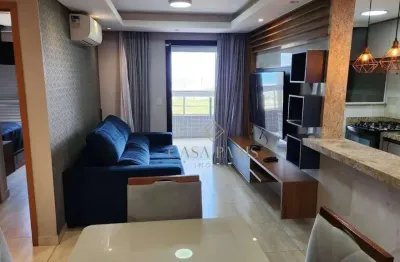 Apartamento vista mar com 2 dormitórios à venda, 78 m² por r$ 695.000 - mirim - praia grande/sp
