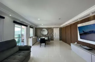 Apartamento alto padrão com 3 suítes à venda, 170 m² por r$ 1.800.000 - canto do forte - praia grande/sp