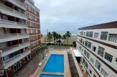 Apartamento vista mar com 3 dormitórios à venda, 130 m² por r$ 550.000 - tupi - praia grande/sp