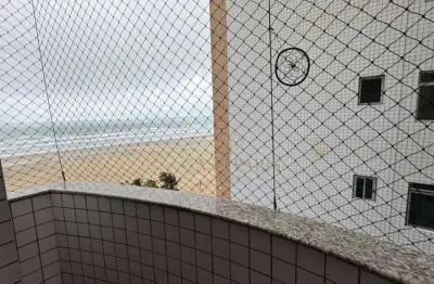 Apartamento vista mar com 2 dormitórios à venda, 81 m² por r$ 470.000 - vila guilhermina - praia grande/sp