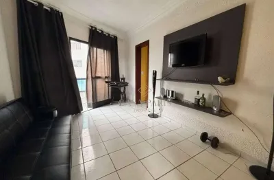 Apartamento com 1 dormitório à venda, 49 m² por r$ 260.000,00 - caiçara - praia grande/sp