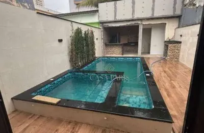 Casa com piscina, 3 dormitórios à venda no bairro canto do forte - praia grande/sp