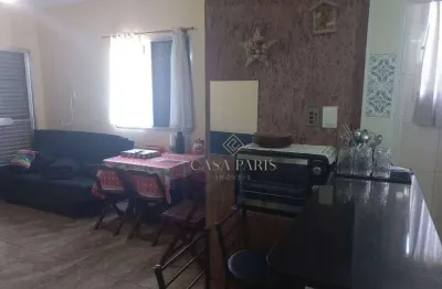 Kitnet mobiliada com sacada à venda, 28 m² por r$ 215.000 - boqueirão - praia grande/sp
