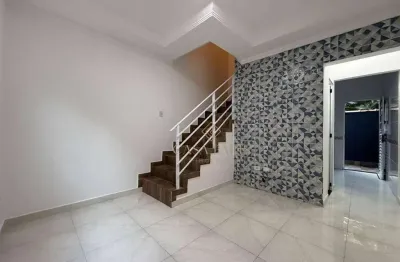 Sobrado com 2 dormitórios à venda, 42 m² por r$ 300.000,00 - mirim - praia grande/sp