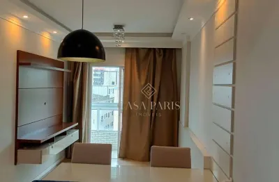 Apartamento com 2 dormitórios com planejados à venda, 63 m² por r$ 395.000 - vila guilhermina - praia grande/sp