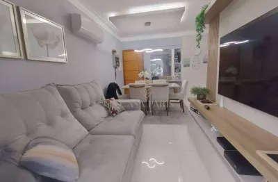 Apartamento com 2 dormitórios à venda, 67 m² por r$ 490.000,00 - canto do forte - praia grande/sp