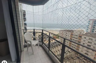 Apartamento vista mar com 3 dormitórios à venda, 105 m² por r$ 670.000 - ocian - praia grande/sp