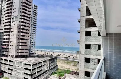 Apartamento vista mar com 2 dormitórios à venda, 84 m² por r$ 619.425 - aviação - praia grande/sp