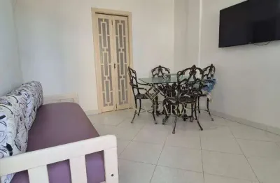 Apartamento vista mar com 1 dormitório à venda, 35 m² por r$ 275.000 - vila guilhermina - praia grande/sp