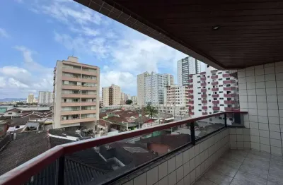 Apartamento mobiliado com 1 dormitório à venda, 72 m² por r$ 295.000 - tupi - praia grande/sp