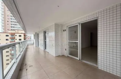 Apartamento com 3 dormitórios à venda, 138 m² por r$ 1.600.000 - canto do forte - praia grande/sp