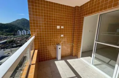 Apartamento com 2 dormitórios à venda, 60 m² por r$ 395.000 - boqueirão - praia grande/sp