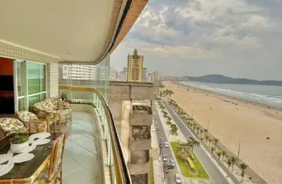 Apartamento com 3 dormitórios à venda, 173 m² por r$ 1.180.000,00 - aviação - praia grande/sp