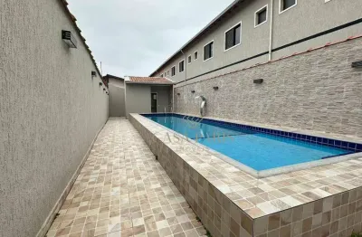Sobrado em condomínio à venda, 65 m² por r$ 380.000 - jardim imperador - praia grande/sp