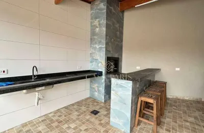 Sobrado em condomínio à venda, 55 m² por r$ 380.000 - jardim imperador - praia grande/sp