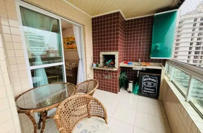 Apartamento com 3 dormitórios à venda, 129 m² por r$ 900.000,00 - vila guilhermina - praia grande/sp