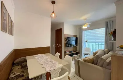 Apartamento com 2 dormitórios à venda, 47 m² por r$ 370.000,00 - aviação - praia grande/sp
